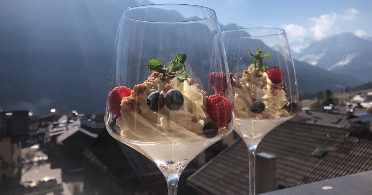 Whipped panna cotta - Tastetrentino